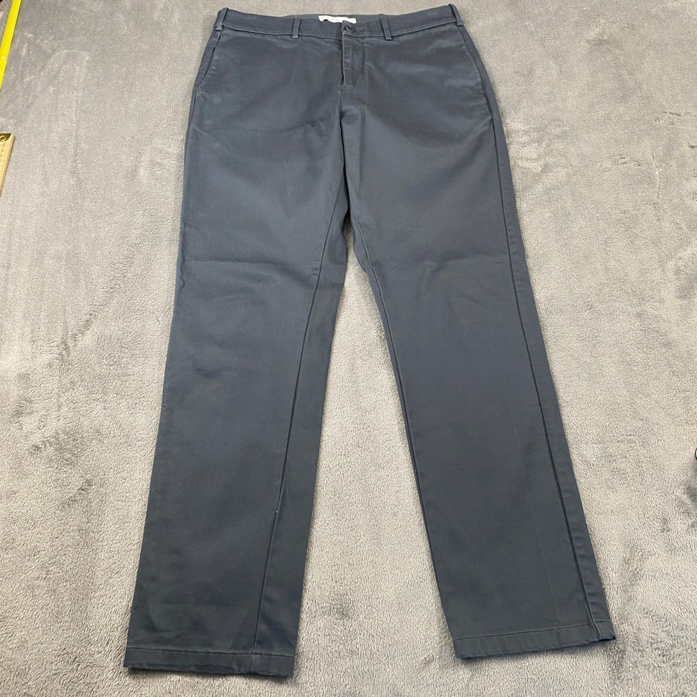 Hill City Everyday Pant Mens 33x32 Gray Technical Stretch Water Repellent Chino